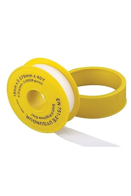 Teflon Bant Büyük 19mm - 40 Metre