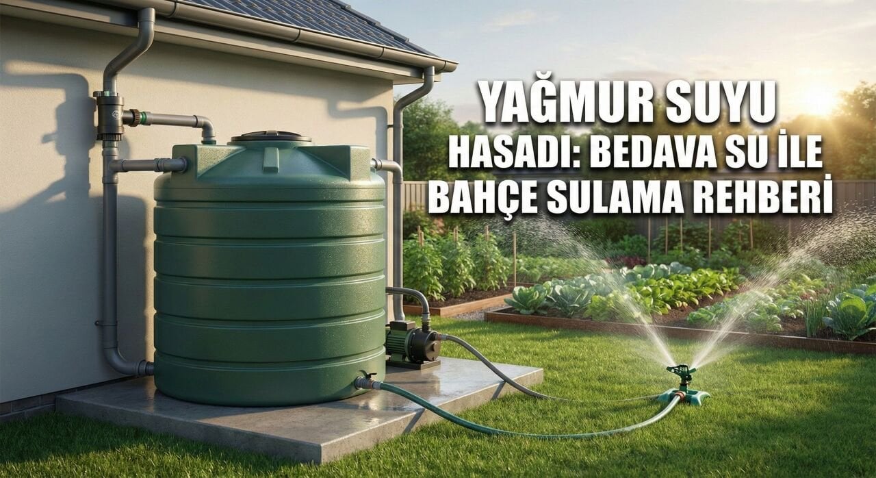 Yağmur Suyu Hasadı: Bedava Su ile Bahçe Sulama Rehberi