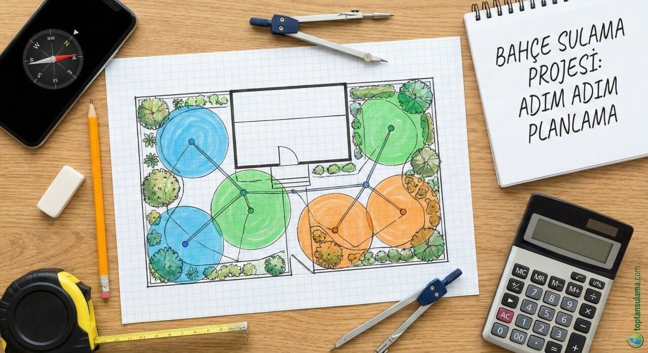 Adım Adım Bahçe Sulama Projesi Nasıl Çizilir? Amatörler İçin Planlama Rehberi
