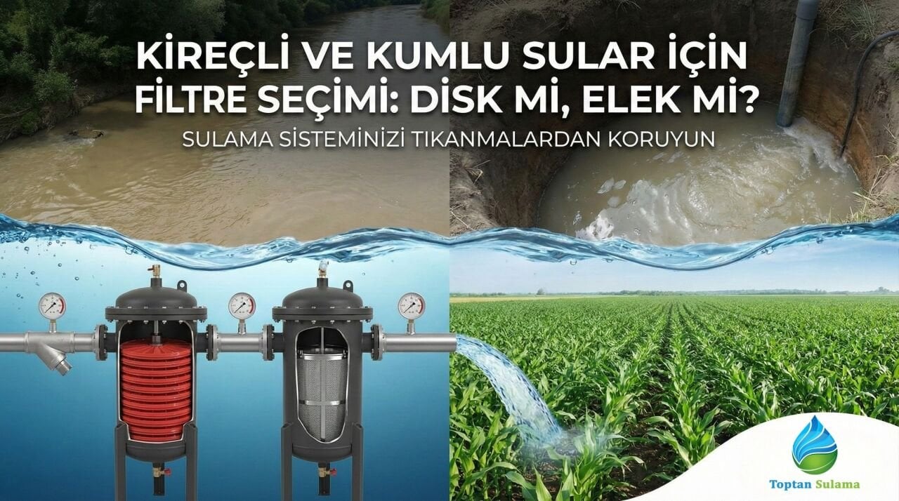 Sulama Filtresi Seçim Rehberi: Disk Filtre mi, Elek Filtre mi? Hangi Suya Hangi Filtre?