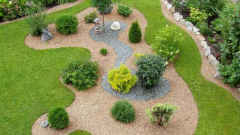 Çim Ayırıcı Çim Sınırlayıcı Taş Toprak Ayırıcı Çim Bariyeri 25 MT