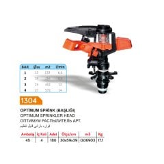 Açı Ayarlı Fıskiye Optimum Sprink