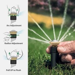 Rain Bird R-Van Döner Nozul RCS Sağ Köşe (1.5m - 4.6m)