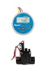 Hunter Pilli Kontrol Ünitesi Ve Solenoid Vana Seti - 1 İstasyon