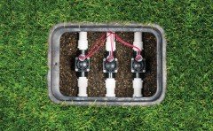 Hunter Pilli Kontrol Ünitesi Ve Solenoid Vana Seti - 4 İstasyon
