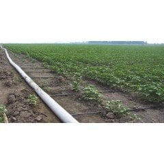 Kaplamalı Damlama Sulama Borusu 16mm 50cm Aralıklı Delikli 400mt