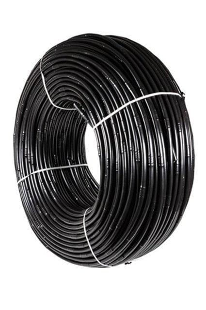 Kaplamalı Damlama Sulama Borusu 16mm 20cm Aralıklı Delikli 200mt