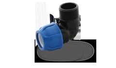 Kaplin Dıştan Dişli Erkek Dirsek (Seçenekli Ürün)