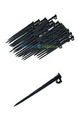 Damlama Boru Sabitleme Kazığı Klipsli Kısa 16-20mm