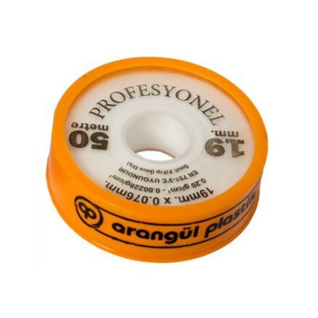 Arangül Büyük Teflon Bant 19mm - 50 Metre