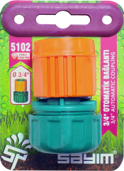Hortum Jak Ekleme Otomatik Bağlantı 3/4''