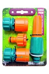 4 Parça Ayarlı Hortum Lans Seti 1/2''