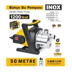 Sgs Bahçe Su Pompası 1200 Watt İnox