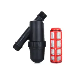 Vanalı Filtre Bağlantı Seti 25mm – 3/4'' (Plastik Filtre + Vana + Adaptör + Teflon)