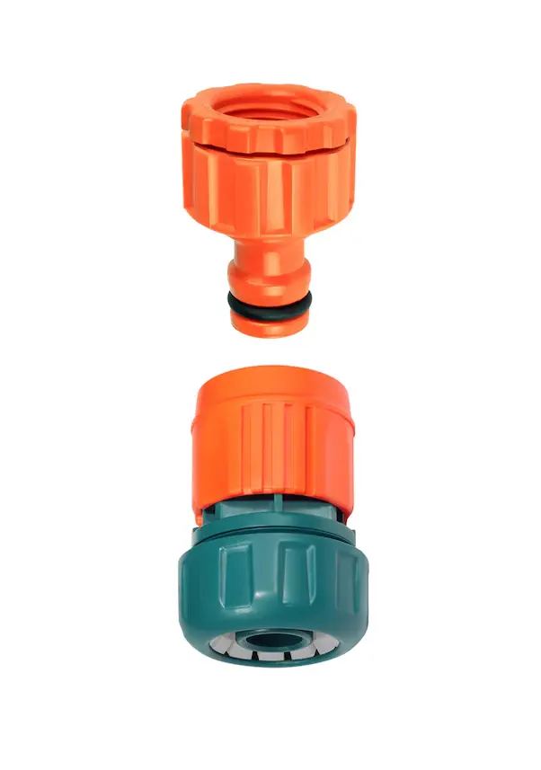 Bahçe Hortumu Musluk Bağlantı Kiti 3/4'' (Üç Çeyrek) – Hızlı Bağlantı Seti