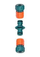 Bahçe Hortumu Jaklı Bağlantı Kiti 3/4'' (Üç Çeyrek) – 2 Jak Ekleme + 1 Çift Taraflı Jak