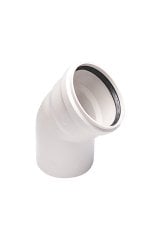 Pvc-U Atık Su Dirsek 45° 3.2mm (Boyut Seçiniz) 50mm 45°