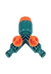 Hortum İkili Dağıtıcı Seti 1/2'' (Yarım Parmak) – 2 Çıkışlı Hortum Dağıtıcı