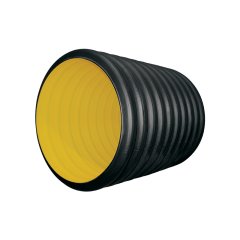 HDPE Koruge Boru 150mm SN4 Manşon Conta Dahil 6 Metre (1 Manşon, 2 Conta Dahil)