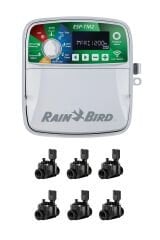 Rain Bird Kontrol Ünitesi Ve Selonoid Vana Seti(4-6-8 İstasyon) 4 İSTASYON 4 VANA