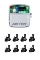 Rain Bird Kontrol Ünitesi Ve Selonoid Vana Seti(4-6-8 İstasyon) 8 İSTASYON 8 VANA