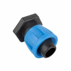 32mm Ana Borudan 16mm Damlama Çıkış Seti – Priz Kolye + Mini Vana + 16mm Tapa