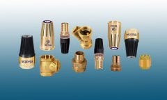 Yaylı Metal Sarı Klape 2 1/2''