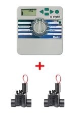 XCore Kontrol Ünitesi Ve Selenoid Vana Seti 2-4-6-8 İst. 4 İSTASYON 4 VANA