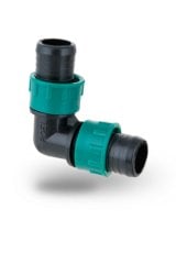 Poelsan Yüzüklü Yassı Damlama Dirsek 17x17mm