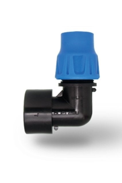 Damlama Sulama Kilitli Bağlantı Dişi Dirsek