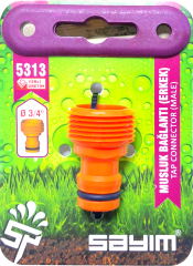 3/4’’ Hortum Jak Rekoru Otomatik Musluk Bağlantısı Erkek