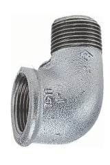 Galvaniz Kuyruklu Dirsek Erkek - Dişi ( Boyut Seçiniz )